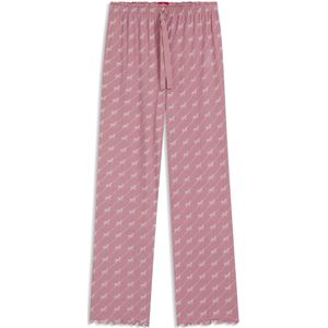 HUGO - Pyjamabroek - Bedrukt met Hartjes - Elastische Modalmix