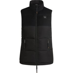 Waterdichte bodywarmer met corduroy afwerking voor ruiters