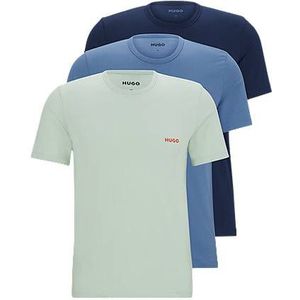 Set van drie underwear T-shirts met logoprint