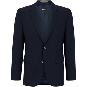 BOSS - Jasper - Colbert - Regular Fit - 2-knoops - Fijn Structuurpatroon