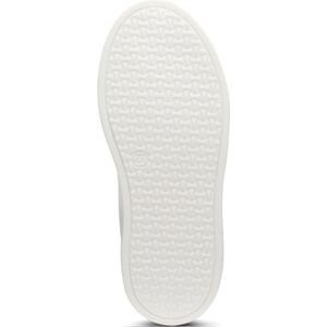 Kindersneakers van canvas en imitatieleer