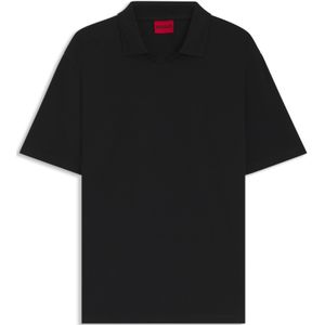 Relaxed-fit piqué polo van gemerceriseerd stretchkatoen