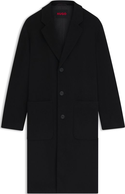 HUGO Menswear - Regular-fit Mantel - Wolmix - Winterjassen