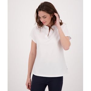 Top Chérie | Wit - Travelstof van Je m'appelle