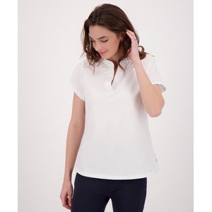 Top Chérie | Wit - Travelstof van Je m'appelle