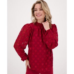 Top Col Hearts | Ruby Red