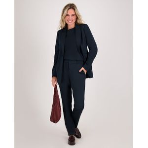 Pant Esmee Premium | Donkerblauw - Travelstof van Je m'appelle