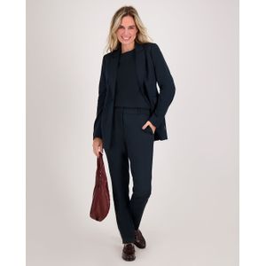 Pant Esmee Premium | Donkerblauw - Travelstof van Je m'appelle