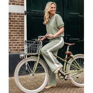 Pant Fenna | Sage Green/Off White