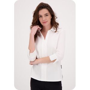 Top Collar | Wit - Travelstof van Je m'appelle