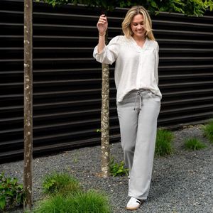 Pant Fleur Jogg Denim | Light Grey