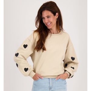 Sweater Hearts | Beige