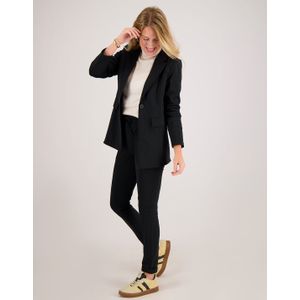 Pant Regular 2.0 Brushed | Zwart - Travelstof van Je m'appelle