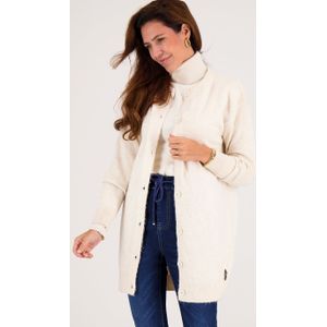 Veste Mara Longue | Ecru Melange