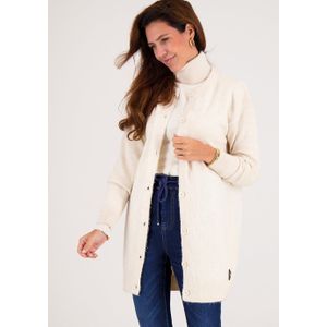 Veste Mara Longue | Ecru Melange