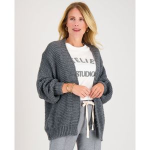 Top Romy | Wit / Grey Melange