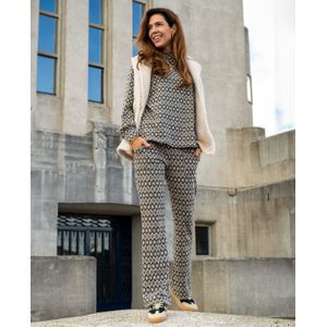 Pant Flare Brooklyn | Multicolor / Grijs