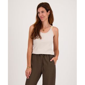 Tanktop | Dark Greige/Light Gold