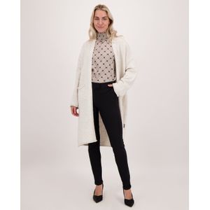 Cardigan Knitted | Greige Melange