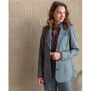 Blazer Élégant | Grey Mêlee