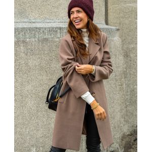 Coat Abby | Taupe