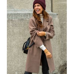 Coat Abby | Taupe