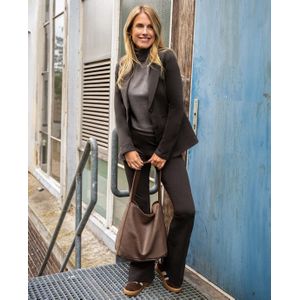 Pant Flare Easy | Dark Taupe