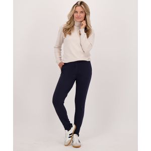 Pant Chino Brushed | Donkerblauw - Travelstof van Je m'appelle
