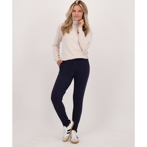 Pant Chino Brushed | Donkerblauw - Travelstof van Je m'appelle
