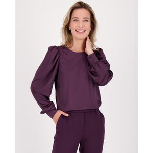 Top Madeleine Satin | Perfect Purple