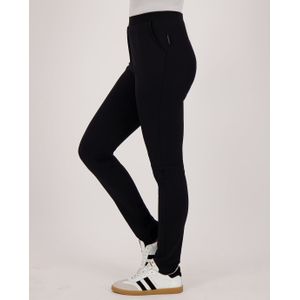 Pant Maud | Zwart - Travelstof van Je m'appelle