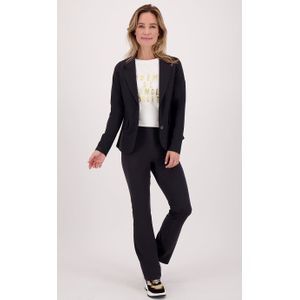 Pant Isa +++ | Zwart - Travelstof van Je m'appelle