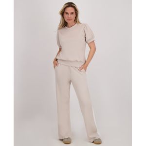 Pant Fenna | Sand Beige/Off White