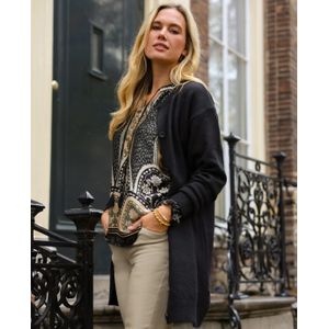 Veste Mara Longue | Zwart
