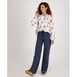 Pant Fleur Jogg Denim | Donkerblauw