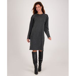 Sweatdress Pinn | Charcoal Black