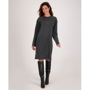 Sweatdress Pinn | Charcoal Black