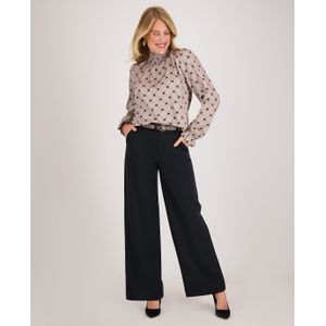 Pant Lizzy ++++ | Zwart - Travelstof van Je m'appelle