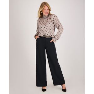 Pant Lizzy ++++ | Zwart - Travelstof van Je m'appelle