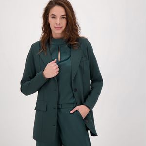 Blazer Classic | Peacock Green - Travelstof van Je m'appelle