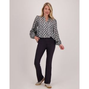 Pant Isa ++ | Zwart - Travelstof van Je m'appelle