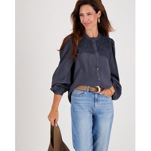 Blouse Tara | Donkerblauw