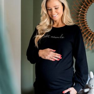 Sweater Petit Miracle | Zwart