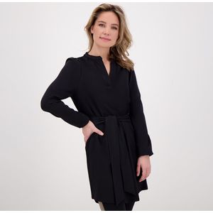 Tunique Chérie | Zwart - Travelstof van Je m'appelle