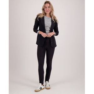 Pant Regular ++ | Zwart - Travelstof van Je m'appelle