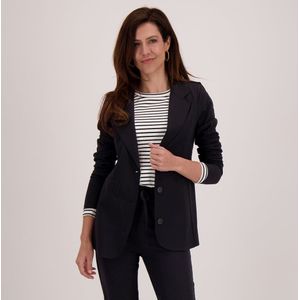 Blazer Perfecte | Zwart - Travelstof van Je m'appelle