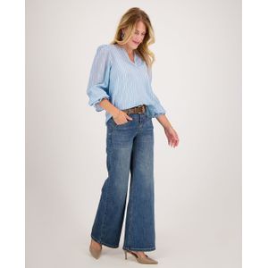 Pant Straight Stretch Denim | Medium Denim