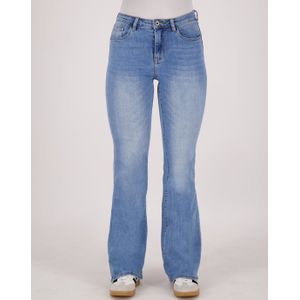 Pant Flare Superstretch Denim | Medium Denim