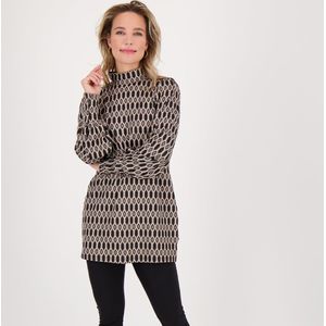 Tunique Brushed | Multicolor - Travelstof van Je m'appelle