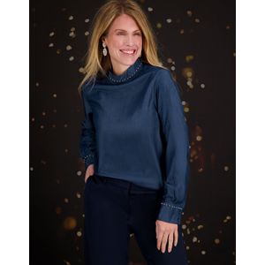 Top Studs | Medium Denim Blue